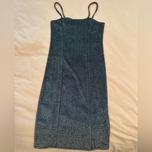 size medium forever 21 sparkly black mini dress